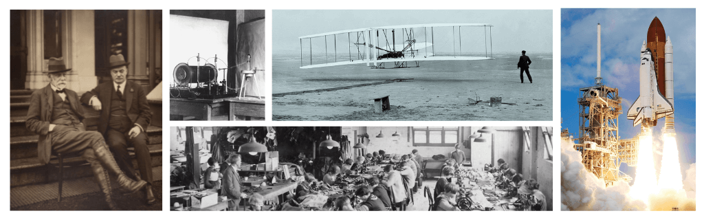 from the pioneering flights of the Wright Brothers to the advancements in medical technology and space exploration